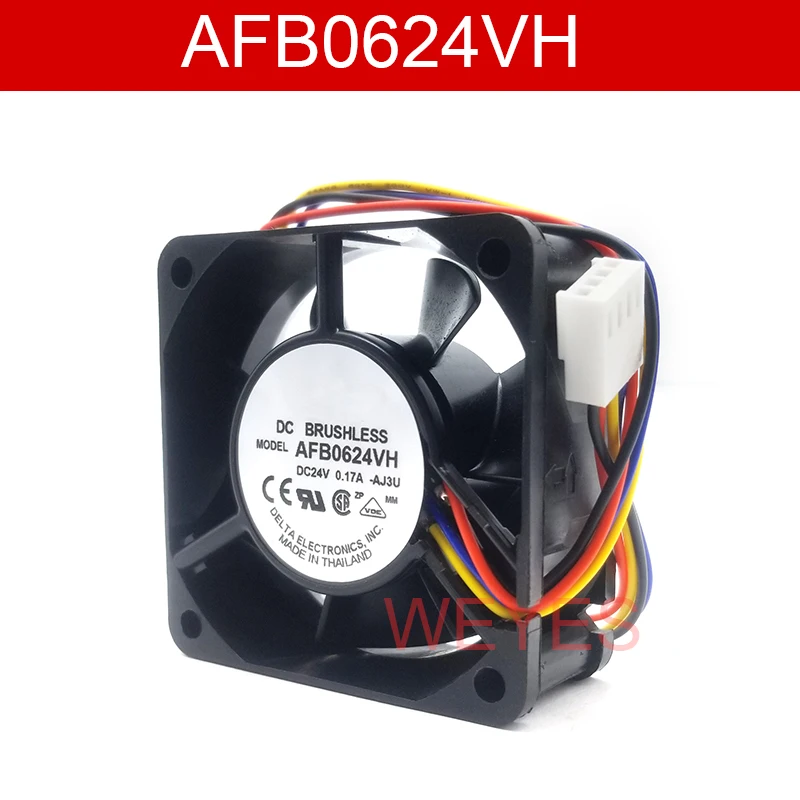 

Оригинальный Новый охлаждающий вентилятор для AFB0624VH -AJ3U DC24V 0.17A