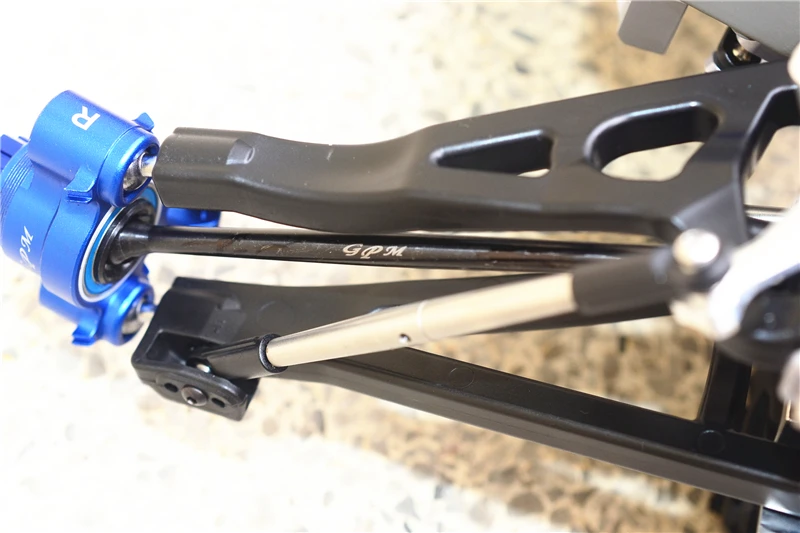 Передний CVD вал GPM из твердой стали + задний для TRAXXAS parts E REVO 2 0 86086 4|Детали и