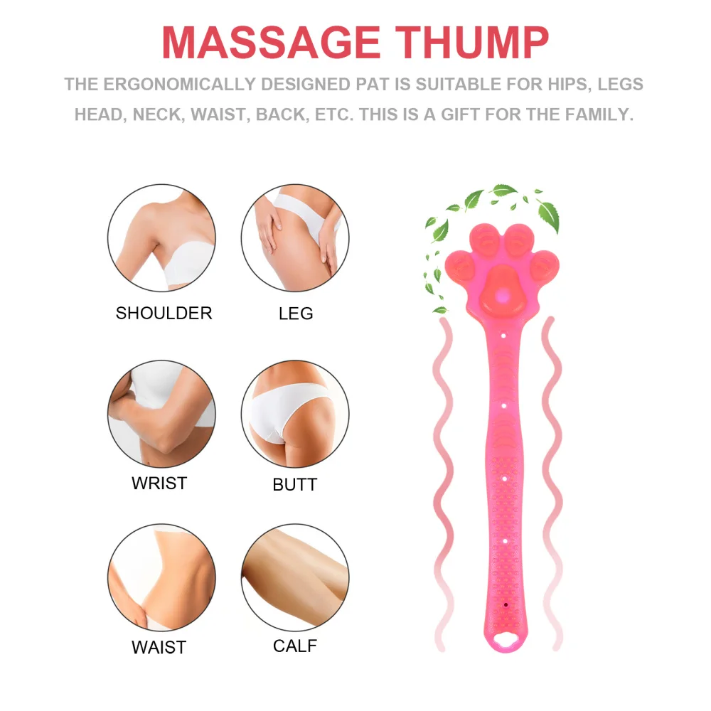 

1pc Flap Massager Fitness Body Pat Health Therapy Massager Bat