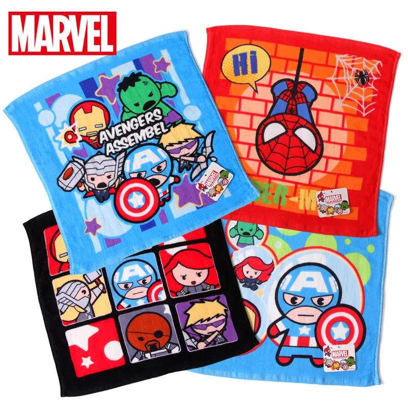 

Disney Spider-Man Toy Story stitch children towel cartoon cotton boy hand towel cotton children baby face towel handkerchief