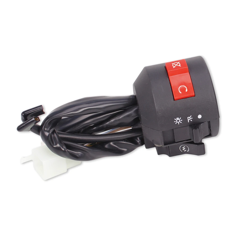 

CVK фара левая правая Поворотная сигнальная сирена Lgnition Кнопка пускового переключателя в сборе для HONDA CMX250 c CA250 Rebel 1996-2012