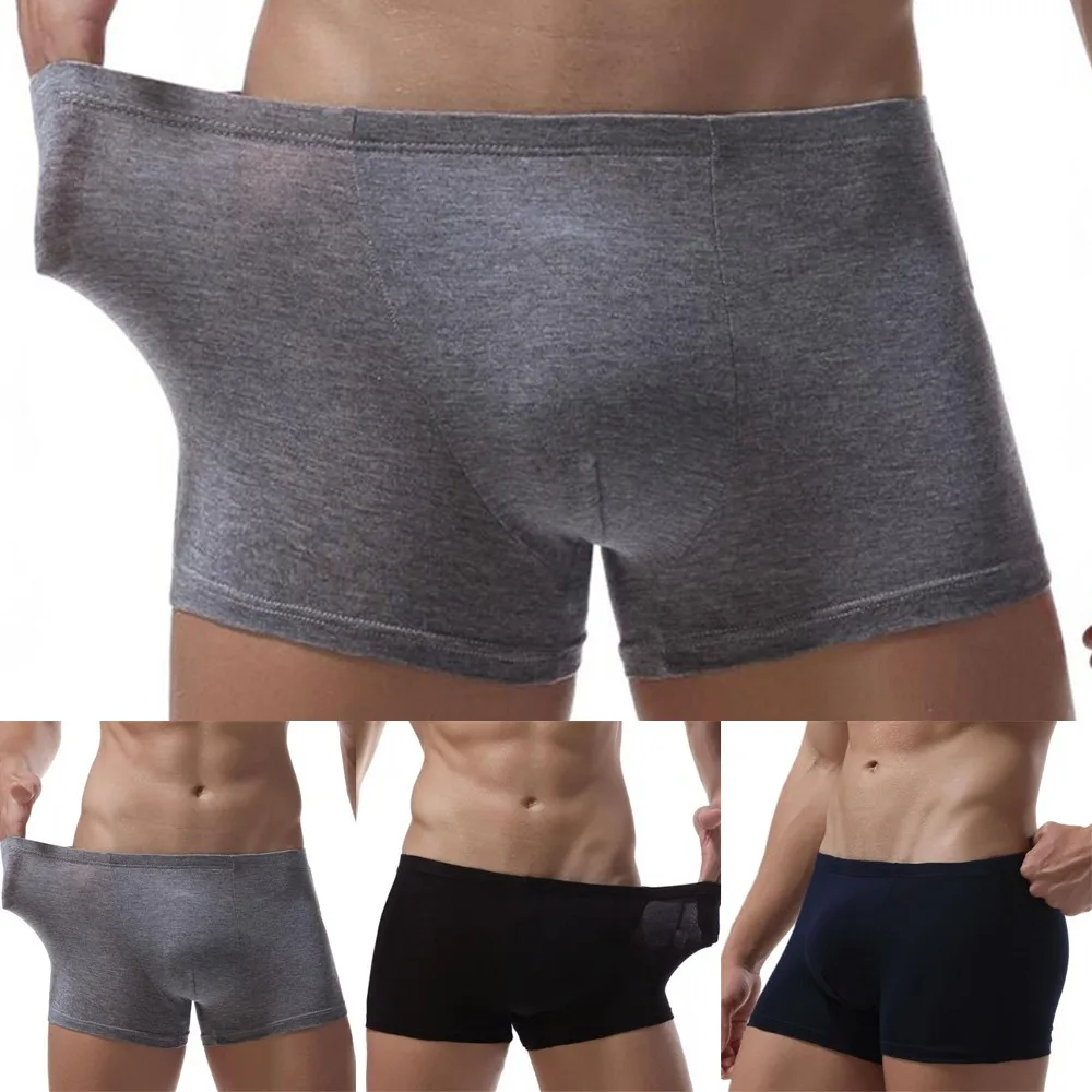 

Mens Briefs Bulge Pouch Underpants Stretch Low Rise Modal Underwear Boxer Men's Underwear Cotton Aro Pants Boxer Briefs
