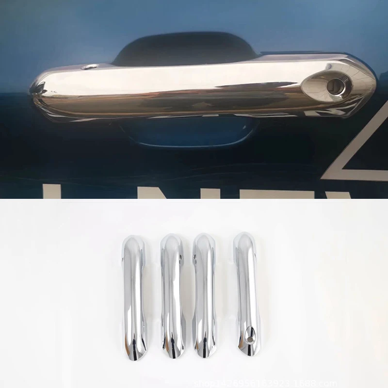 

4 шт., накладки на дверные ручки Ford Explorer 2020 2021