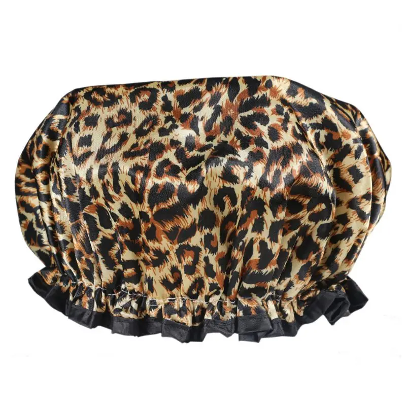 

Women Shower Cap Bathroom Waterproof Shower Adult Kitchen Smoke-proof Hat