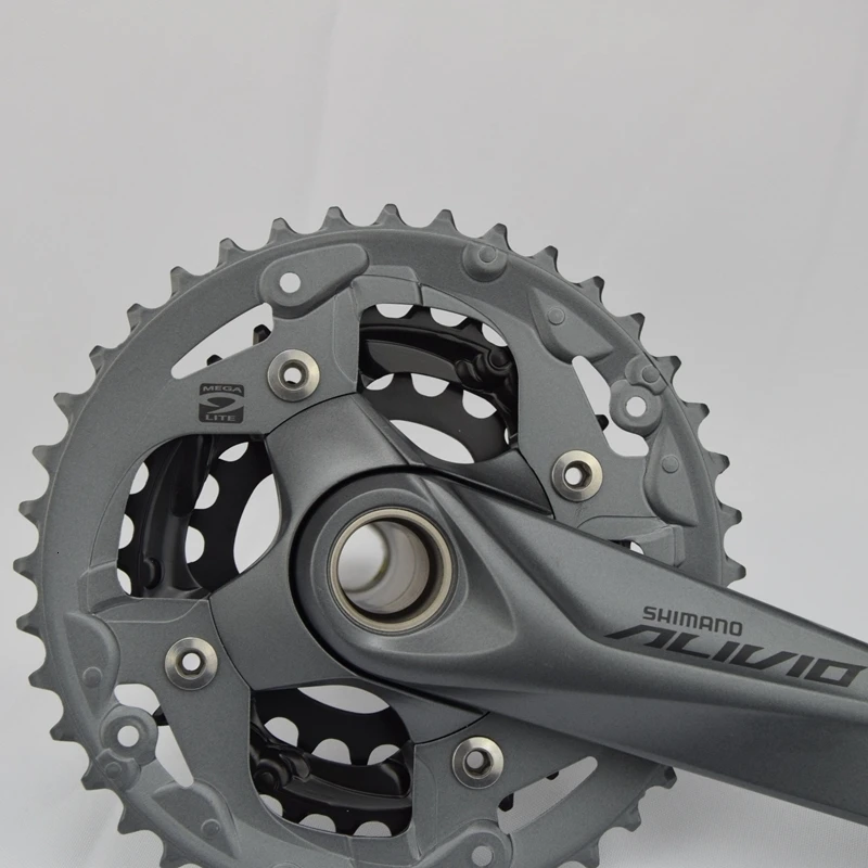 Manivela Pedaleira Shimano Alivio Fc M4050 с Bb для M4000 Hollowtech Запчасти для велосипедов 170/175 мм