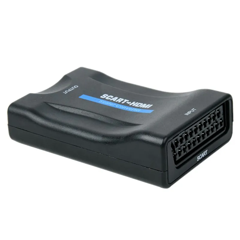 SCART To HDMI Audio And Video Converter Adapter For HD TV DVD Sky Box |