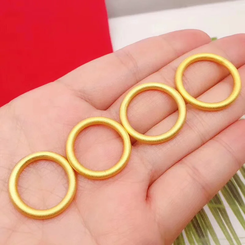 Лидер продаж 2020 аксессуары золотые кольца GP для женщин 2 мм тонкое кольцо на палец