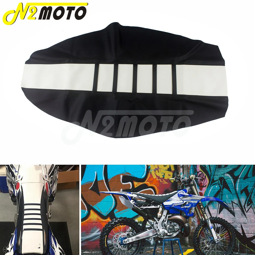 

MX Enduro Dirt Pit Bike Ribbed Gripper Traction Seat Cover for Honda Yamaha TE FE EXC XCW XCF CRF XR YZ WR 125 250