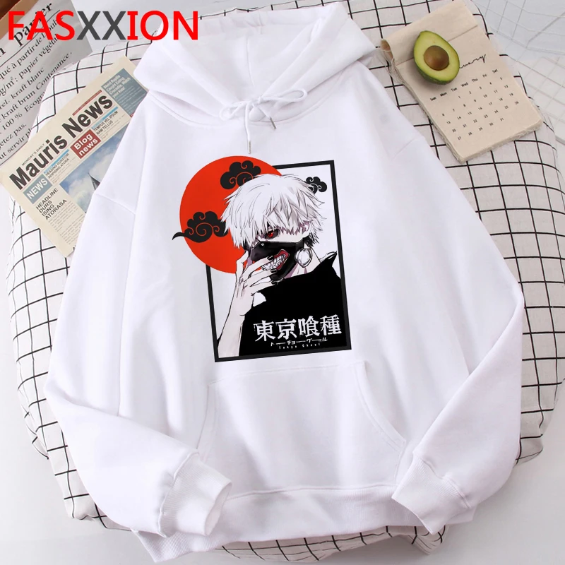 

Tokyo Ghoul hoodies male graphic harajuku grunge 2021 male hoody Ulzzang
