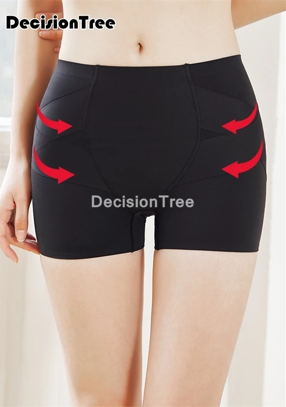 2022 ladies women safety pants ribbed striped lift up butt stretchy underpants solid smooth thin comfortable boxer shorts