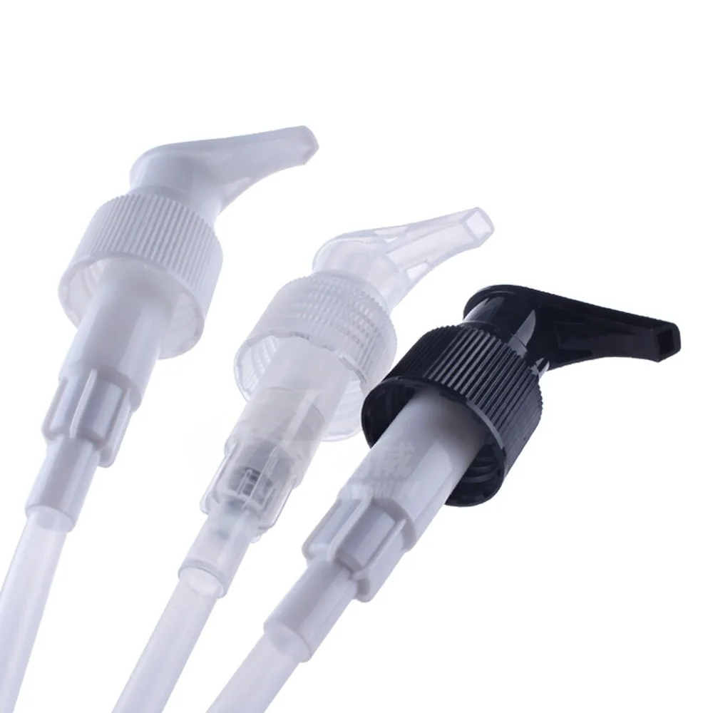 

10pcs Plastic Bottle Empty Shampoo Dispenser Brown Cosmetic Packaging Container Hand Washing Pump Bottles Shower GEL Tube 500ml