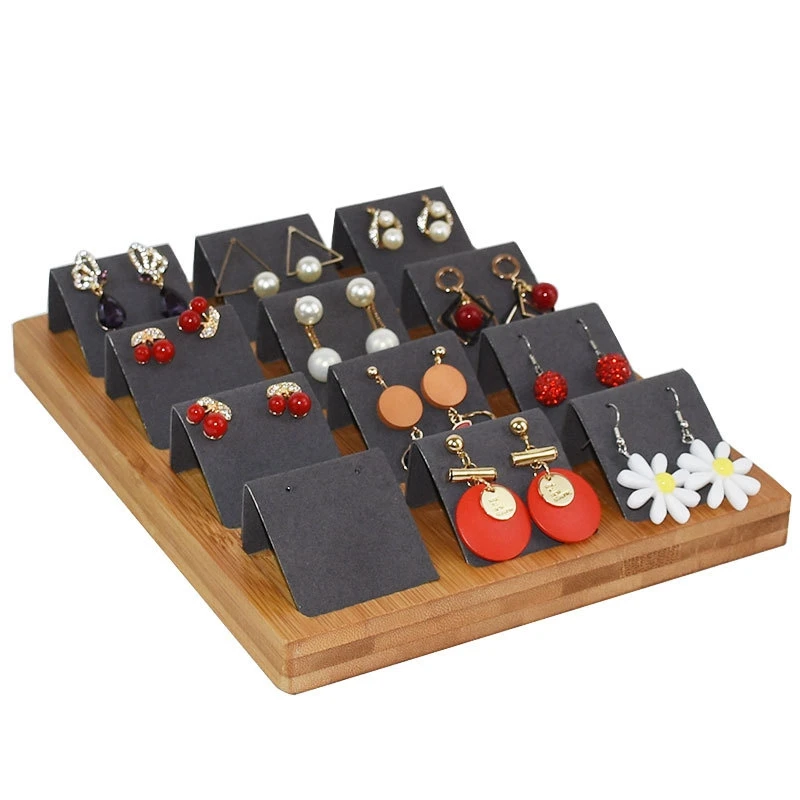 Витринные карты для сережек 12 цифр аксессуары ювелирных изделий|Упаковка и