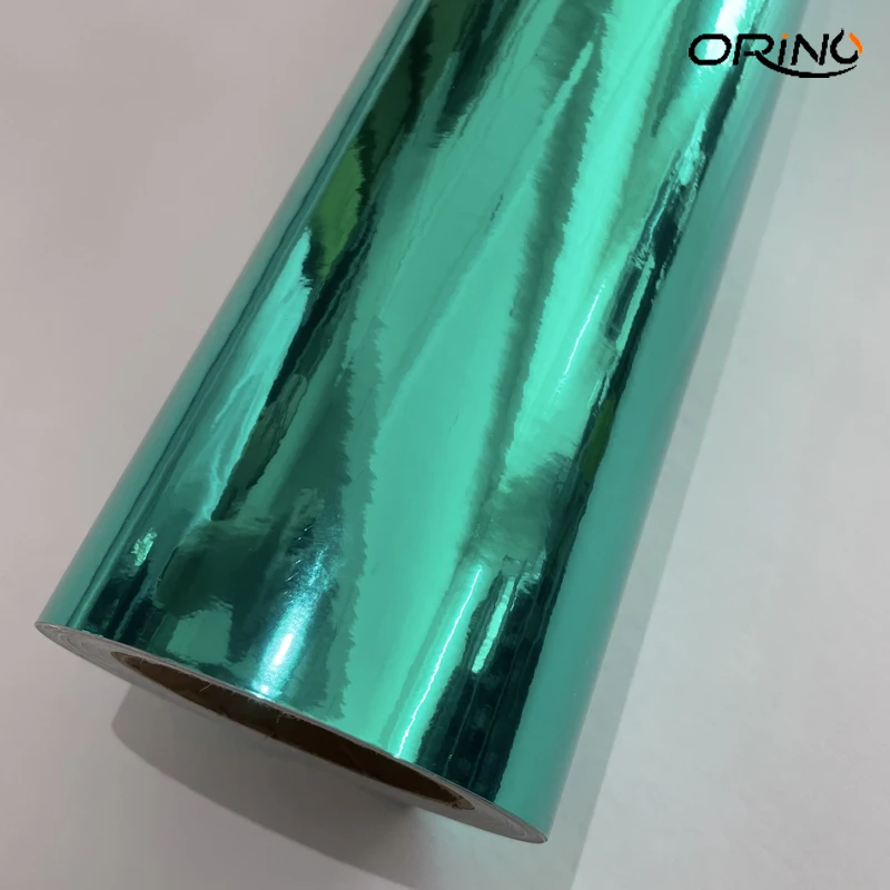 Высококачественная супер растягивающаяся глянцевая зеркальная хромированная