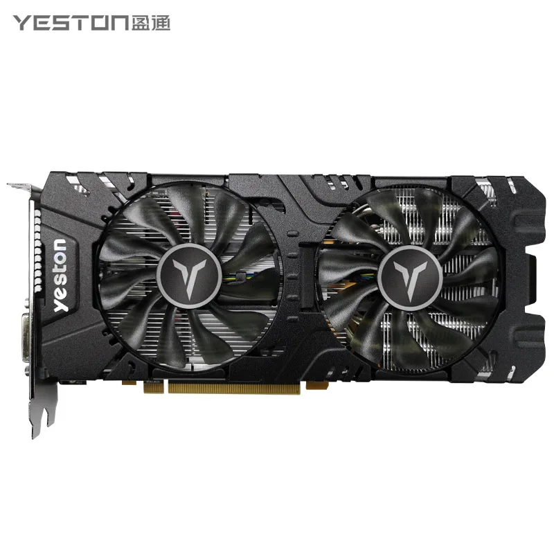 Игровая видеокарта Yeston Radeon RX580 2048SP 8G GDDR5 PCI Express x16 3 0 внешняя для настольного
