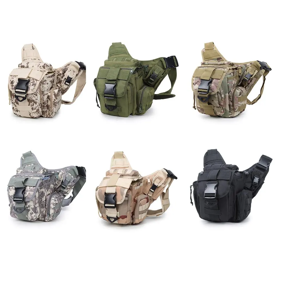 

Outdoor Multifunction Camera Bag Army Fan Tactical Saddle Bag Pockets Outdoor Leisure Shoulder Messenger Bag