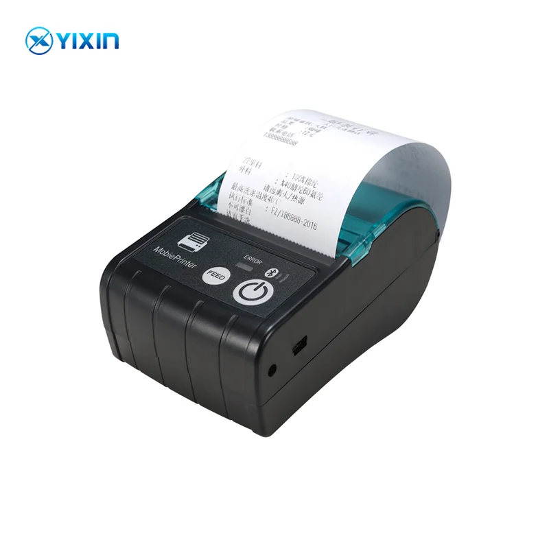 

Factory direct rechargeable battery high-speed printer bt connection mobile label printer suitable for supermarket