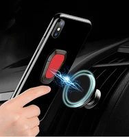 metal finger ring magnetic phone holder for iphone samsung huawei ring mobile phone magnetic rotate stand holder bracket