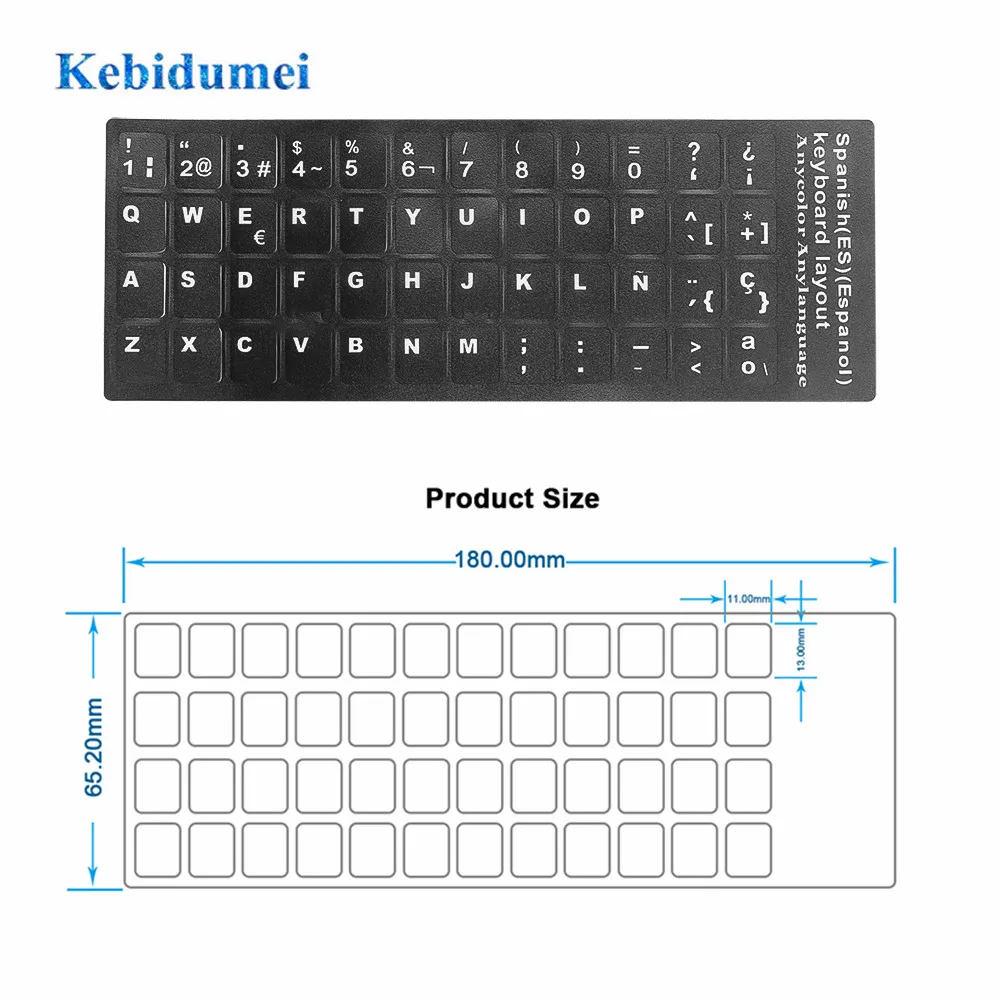 Kebidumei для ноутбука компьютера настольной клавиатуры наклейки