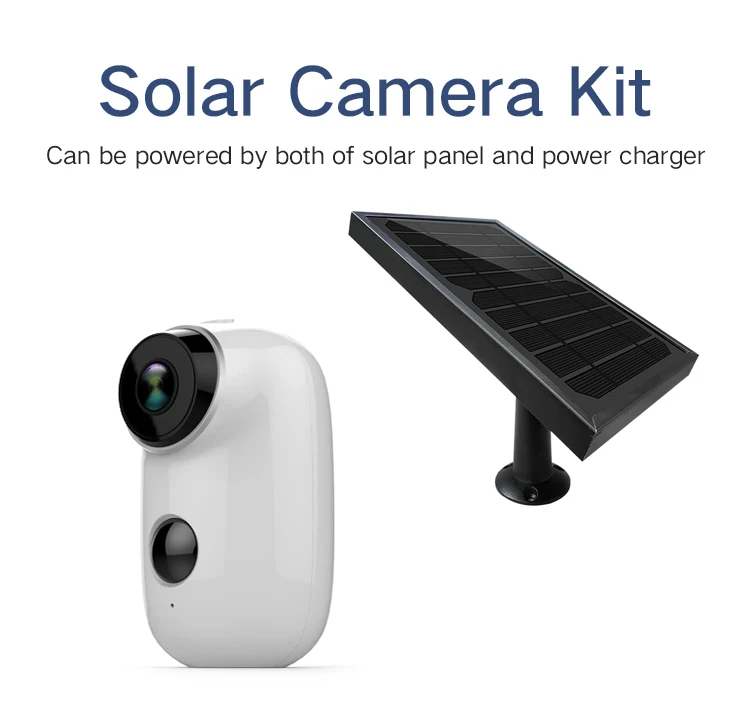 Водонепроницаемая видеокамера Yobang с солнечной панелью и беспроводным Wi Fi 1080P 2 0