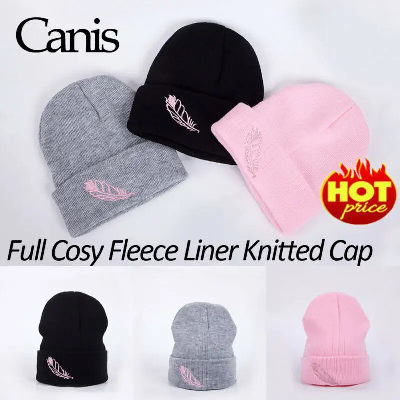 2019 кабельная шапка с помпоном вязаная Простая мужская женская детская шапочка