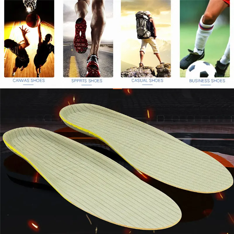 ПВХ ортопедические стельки Плоскостопие здоровья подошва для обуви с Вставка
