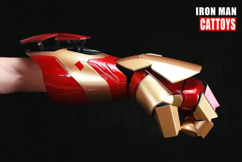 CATTOYS MK42 Mark42 XLII носимая рука-перчатка 1/1 светодиодный защитный чехол для Железного