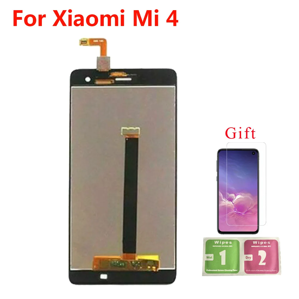 Для XIAOMI Mi 4 ЖК дисплей сенсорный экран дигитайзер для Mi4 сменный дисплей|Экраны