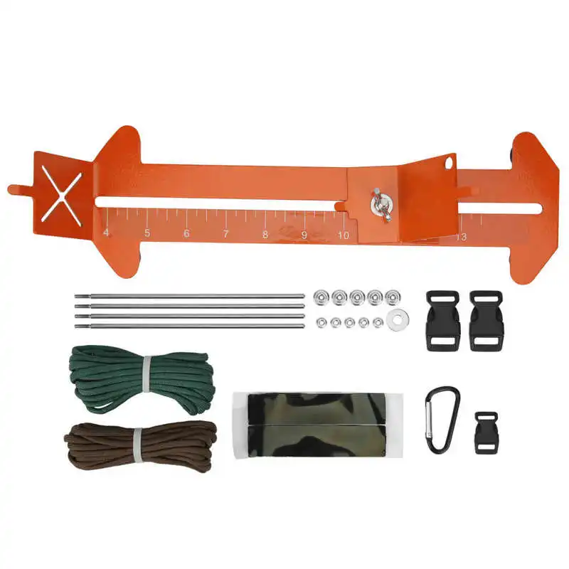 

Paracord Weaving Jig Kit Bracelet DIY Jig Making Alloy Frame Braiding Craft Fixing Tool