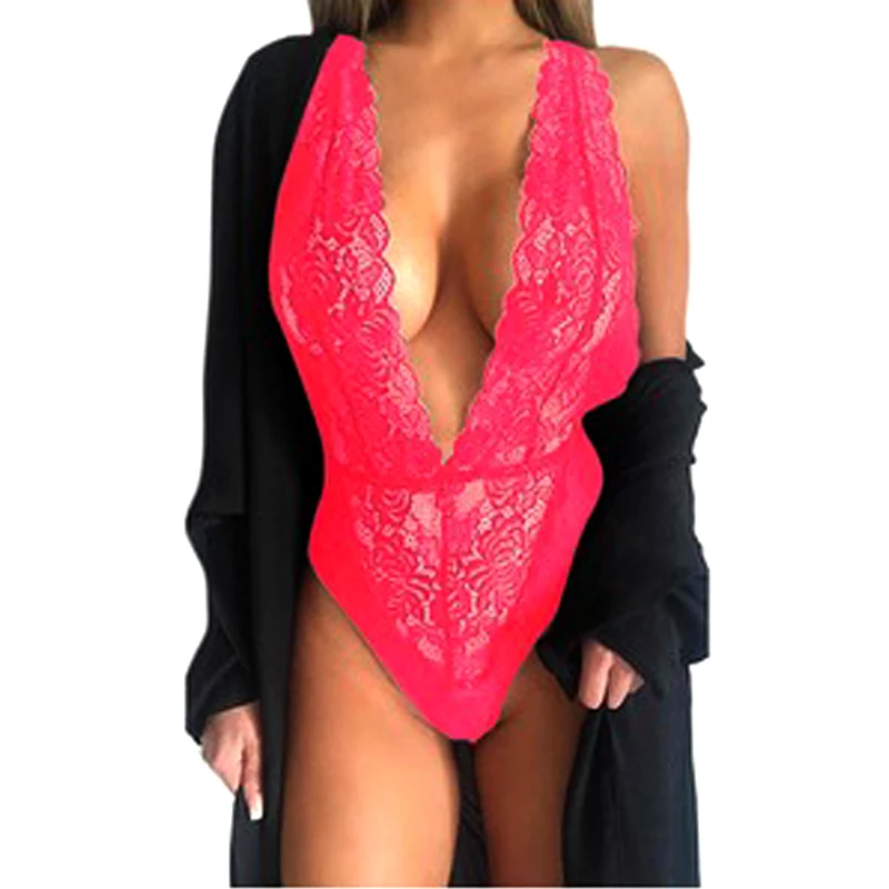 Сексуальное женское нижнее белье с открытой грудью боди сексуальное кружевное