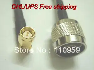 

DHL/EMS Hot 100 pcs N штекер к SMA штекер правый угол LMR195 Pigtail 100cm-A2