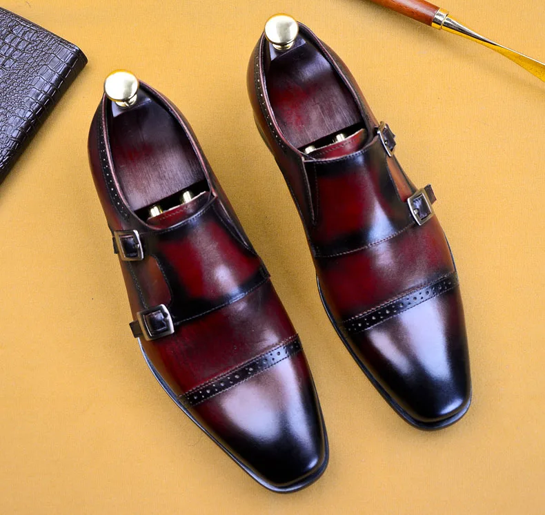 Туфли мужские классические из натуральной кожи натуральная кожа без застежки