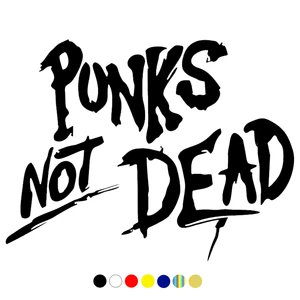 CS-1143#19*14см наклейки на авто Punks Not Dead водонепроницаемые наклейки на машину наклейка для авто автонаклейка стикер этикеты винила наклейки стайлинга автомобилей украшения