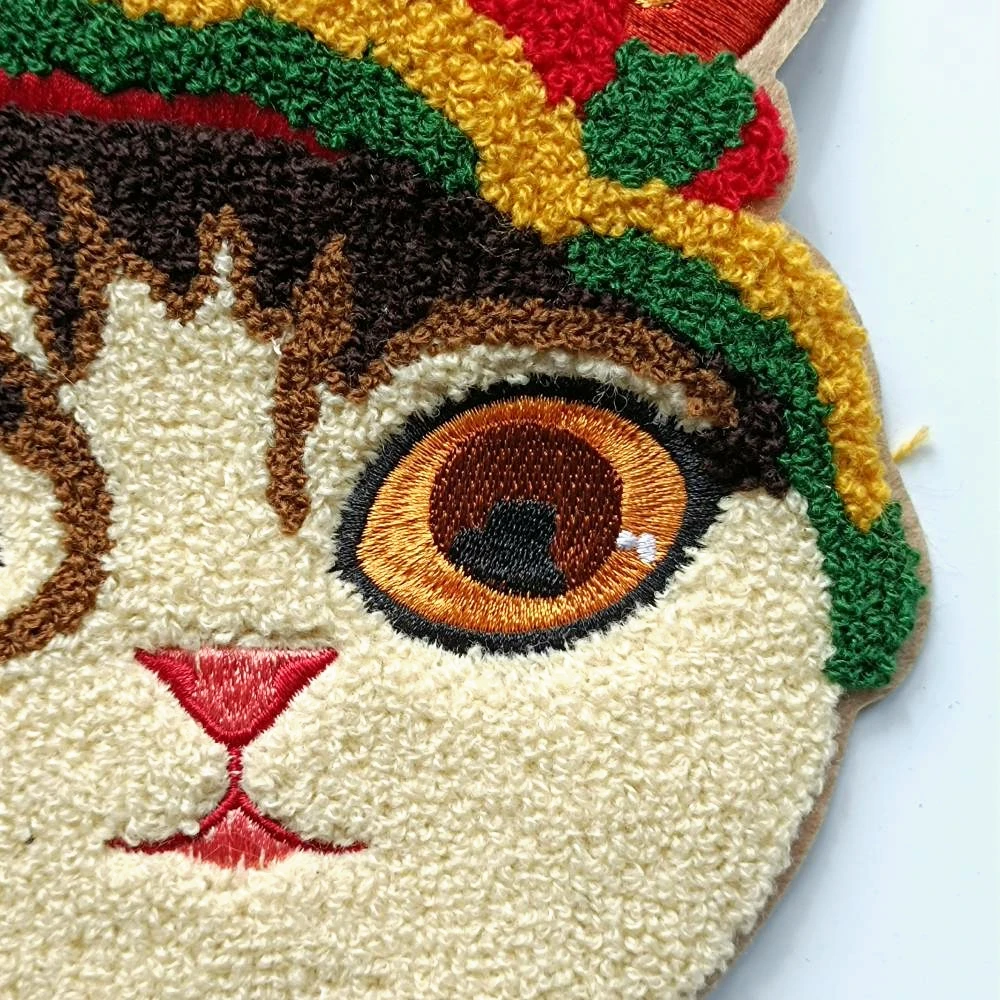 

Accessories large embroidery big cats patches for clothing OR-3118