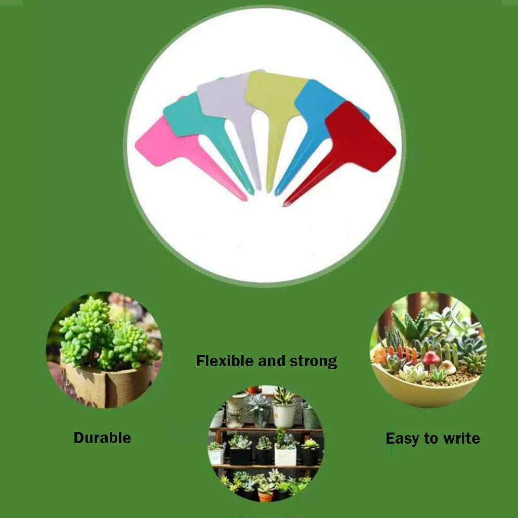 Самая дешевая цена 100 шт. наклейки для садоводства водонепроницаемые пластиковые