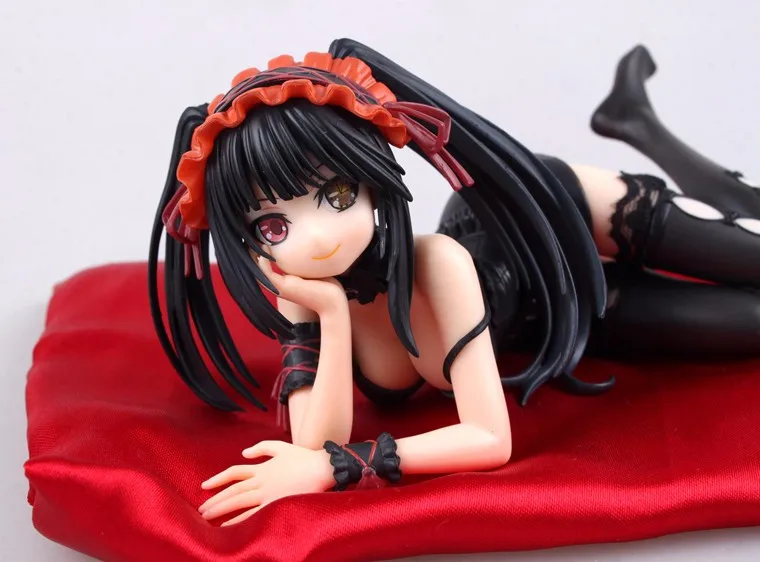 without Box Аниме японская фигурка Дата Живая Tokisaki Kurumi кошмар Ёсино отряд ПВХ фигурка Коллекционная модель кукла игрушка подарок - Color: without Box
