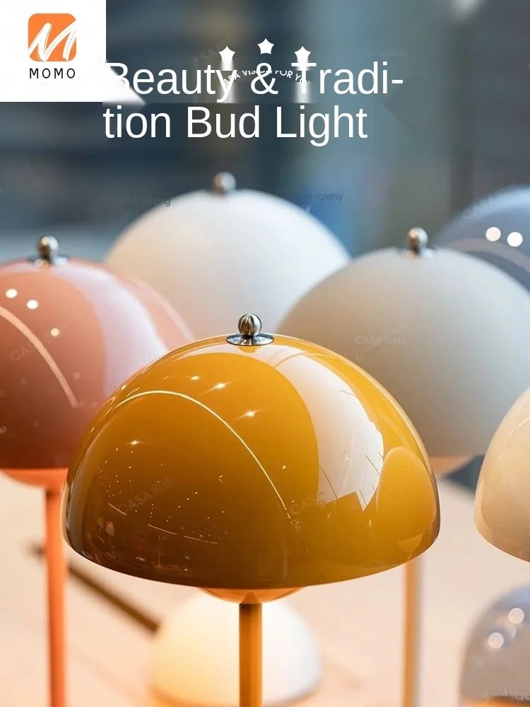 Скандинавская декоративная настольная лампа для спальни датский дизайнерский