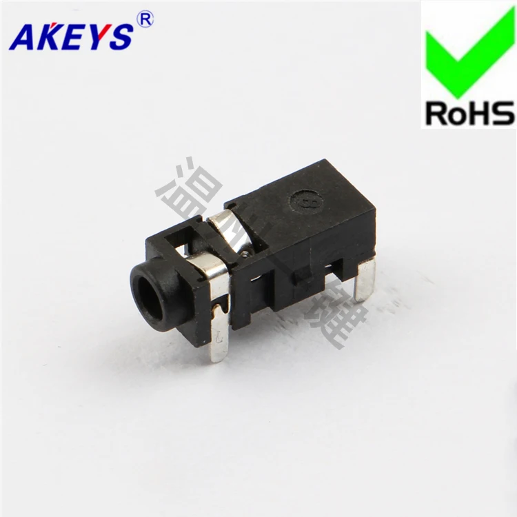 30 шт. розетка для наушников 2 5 4 фута фиксированные ножки и гнездо мм женское