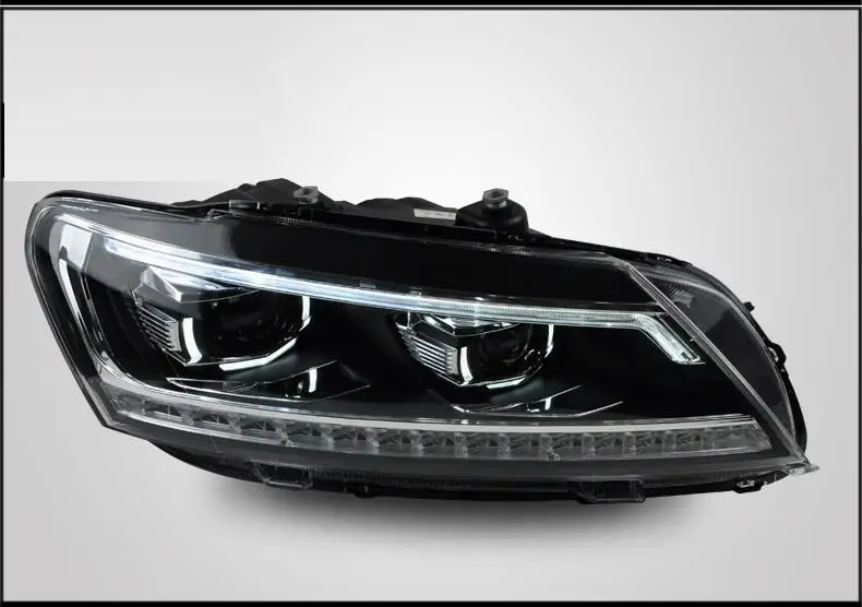Автомобильные аксессуары для дневных ходовых автомобилей Drl Led Cob фары автомобильные фары в сборе 11 для Volkswagen Passat