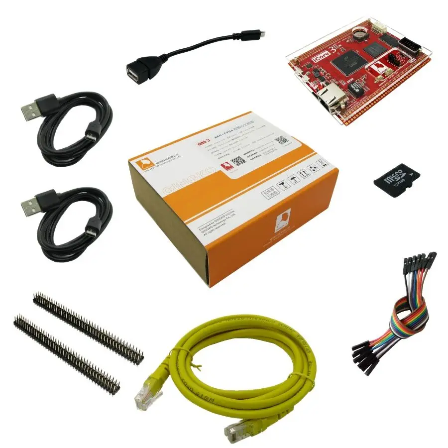 Placa de desarrollo iCore3 FPGA integrada STM32F407, n&uacute;cleo dual de grado casi industrial-2