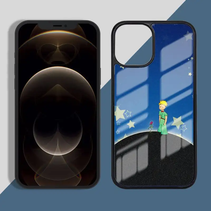 

Cartoon king The Little Prince earth space fox Phone Case for iPhone 11 12 pro XS MAX 8 7 6 6S Plus X 5S SE 2020 XR Hard PC