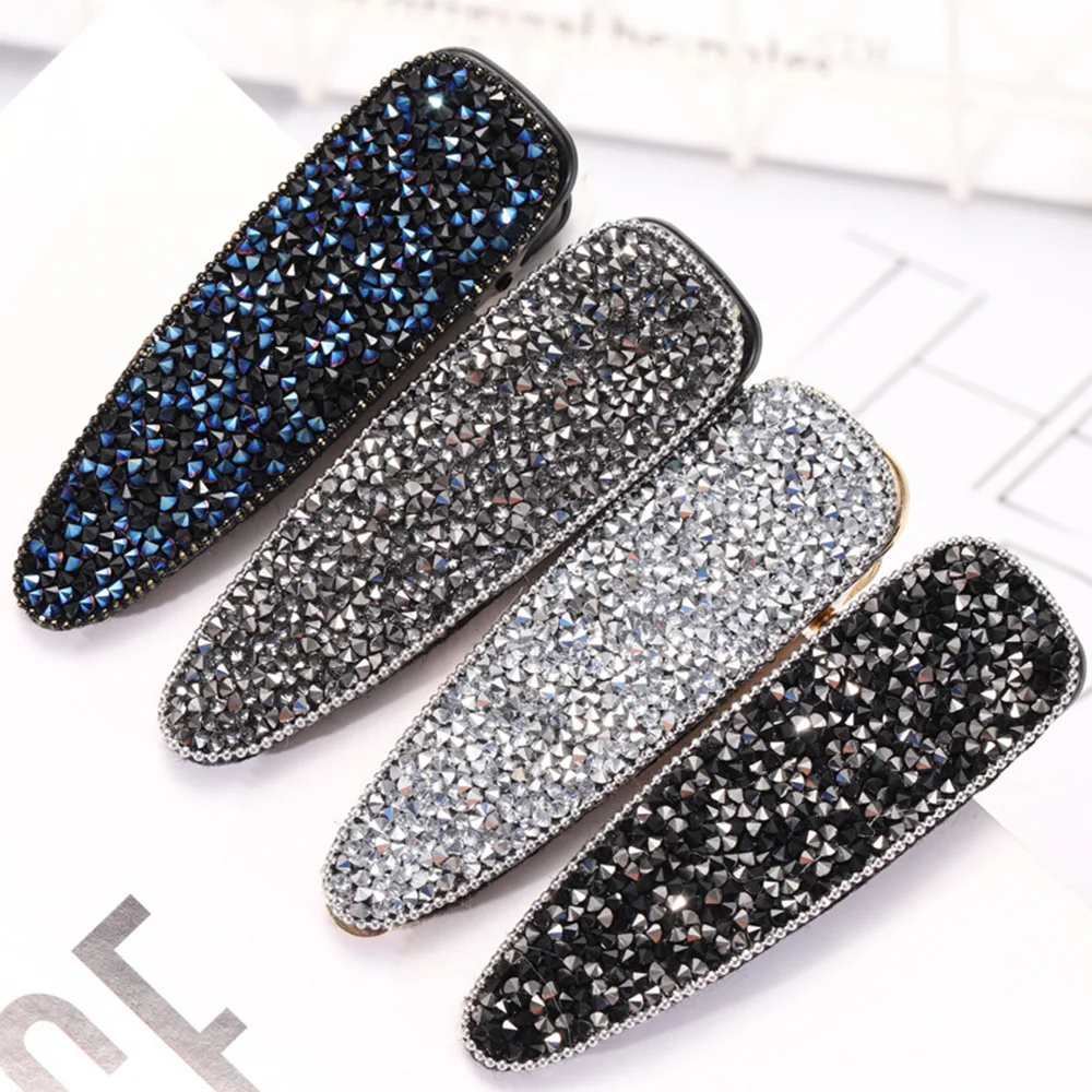 1 шт. квадратная капля Bling хрустальные шпильки для волос головные уборы для женщин девушек Стразы заколки невидимки для волос заколка аксессуары