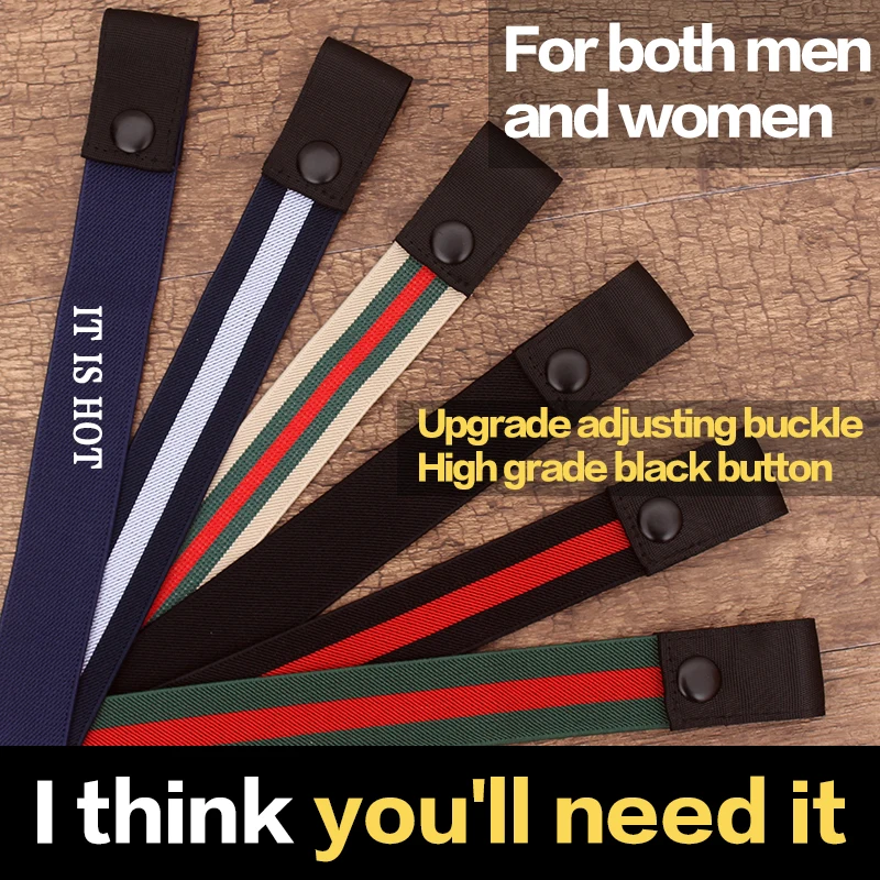 

Buckle-Free Waist Belt For Jeans Pants,No Buckle Stretch Elastic Waist Belt For Women/Men decorate,No Hassle Belt DropShipping