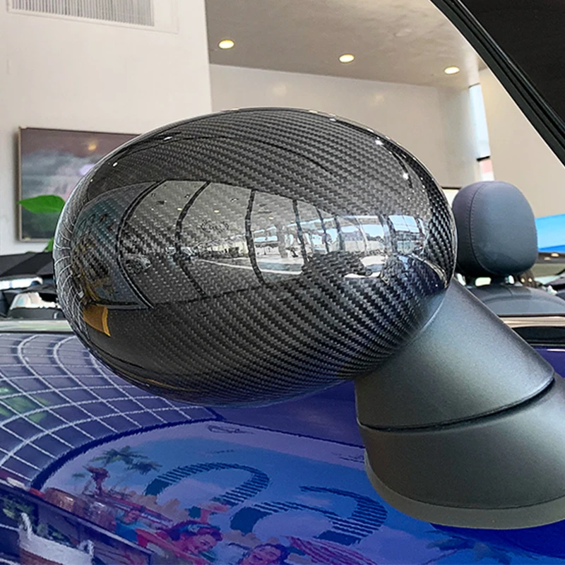 Car Carbon Fiber Accessories Outer Mirror Decoration Exterior Trim Styling For MINI COOPER F54 F55 F56 F57 F60 R55 R56 R60 | Автомобили и