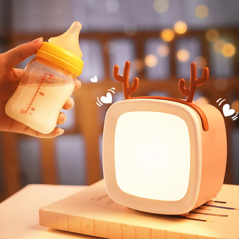 

LED Night Light square White/Warm Light AC110-220VLiving Room Bedroom Bedside LED Night lights for baby Lighting