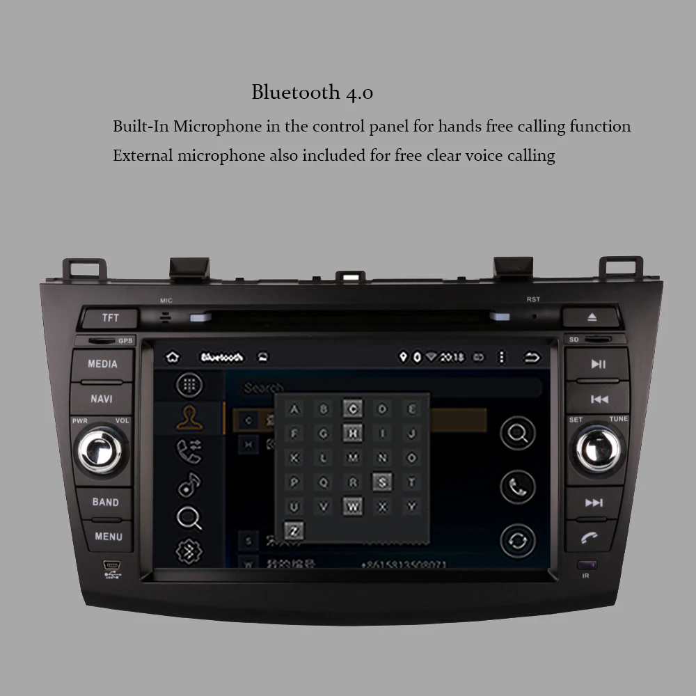 Android 10.0 Car GPS Navigation for MAZDA 3 2010-2012 Auto Radio Stereo Multimedia DVD Player Bluetooth WIFI 3/4G Rear Camera | Автомобили