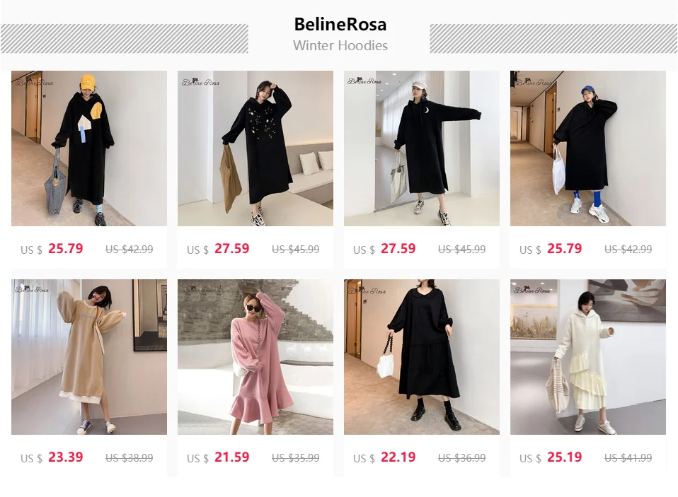 BelineRosa/Женские повседневные стильные свободные платья с капюшоном и принтом для малышей Модное детское платье с длинными рукавами и принтом осень TYFS0021
