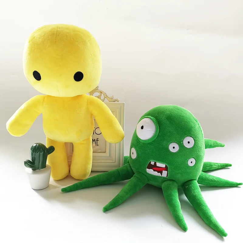 

Game Wobbly Life Plush Toy Cartoon Cute Green Monster Figure Animals Plush Stuffed Soft Toy Christmas Gift For Children
