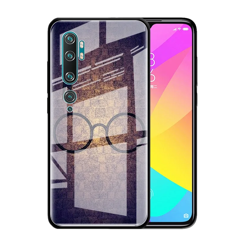 

Case for Xiaomi Poco X3 NFC X2 Pro X3 M2 Mi 9T CC9 CC9E Note 10 10T Lite Tempered Glass Phone Coque Potter Love