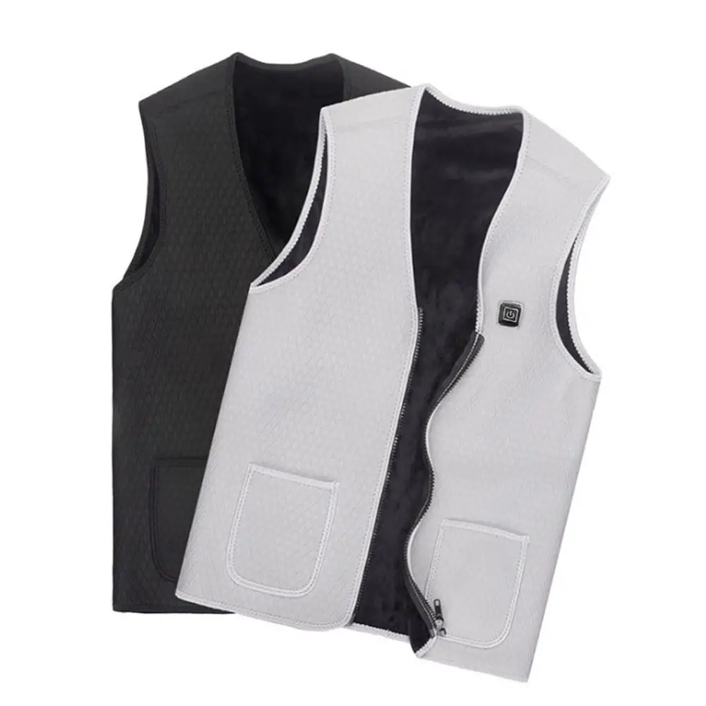 Motorcycle Winter Outdoor USB Infrared Heating Vest Jacket Warm Thicker Electric Thermal Heater Waistcoat For Sports Hiking | Автомобили и