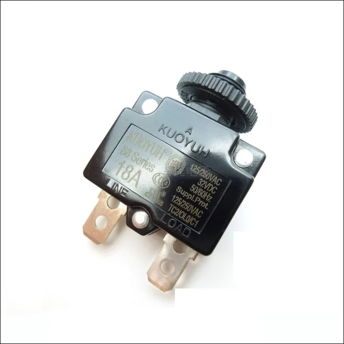 Circuit Breakers KUOYUH Overcurrent Protector Overload Switch 88 Series 18A |